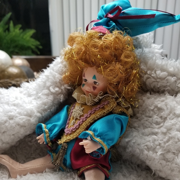 FANTASY CLOWN (HARLEQUIN) BY ARTIST ROBIN WOODS - Picture 6 of 8